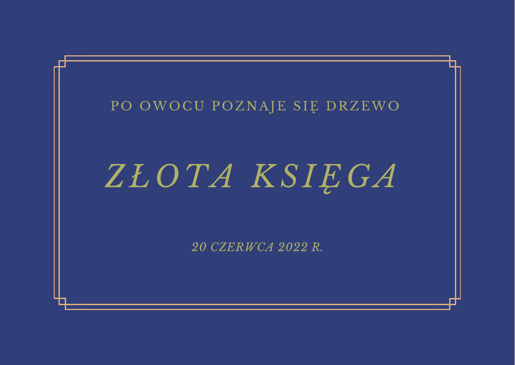 ZŁOTA KSIĘGA