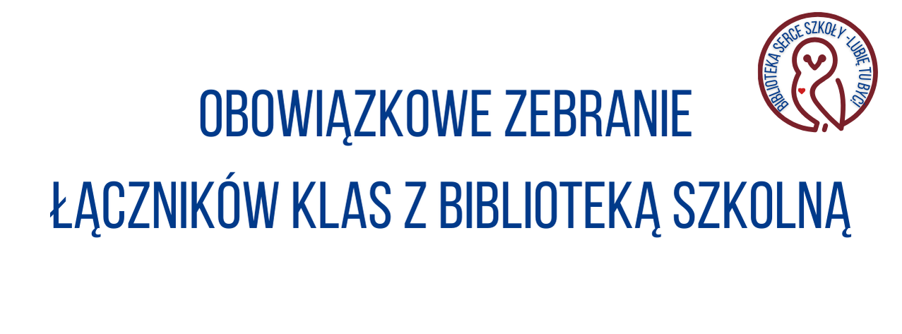Do zobaczenia w bibliotece – ważne zebranie łączników