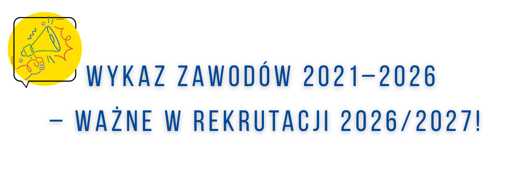 Wykaz zawodów wiedzy, artystycznych i sportowych – lata 2021–2026