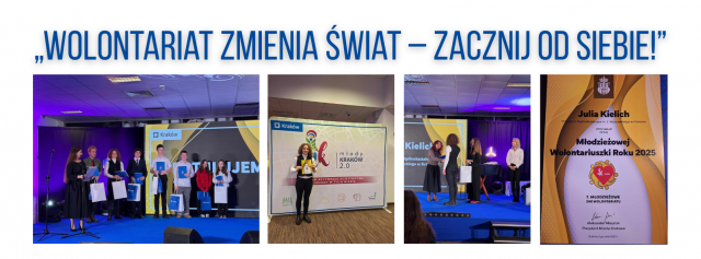 Nasza Absolwentka, Julia Kielich, Laureatką Konkursu „Młodzieżowy Wolontariusz Roku”!