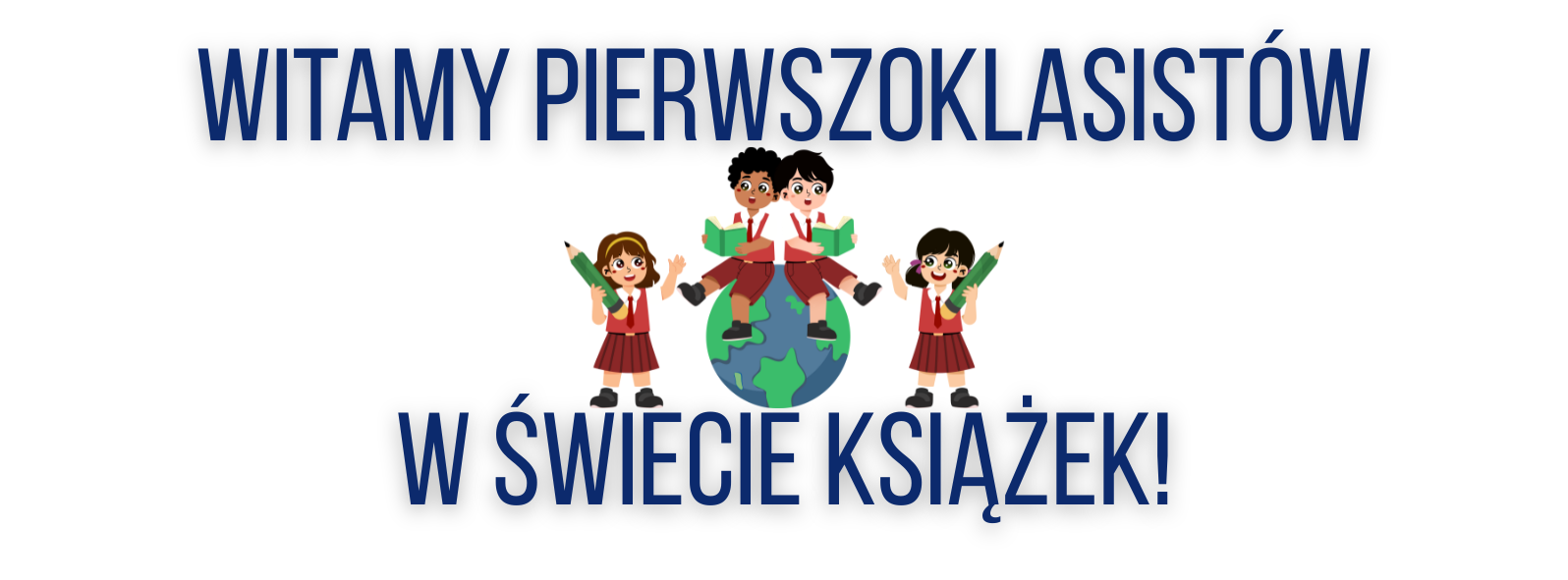 Pasowanie uczniów klas pierwszych na czytelników biblioteki szkolnej.