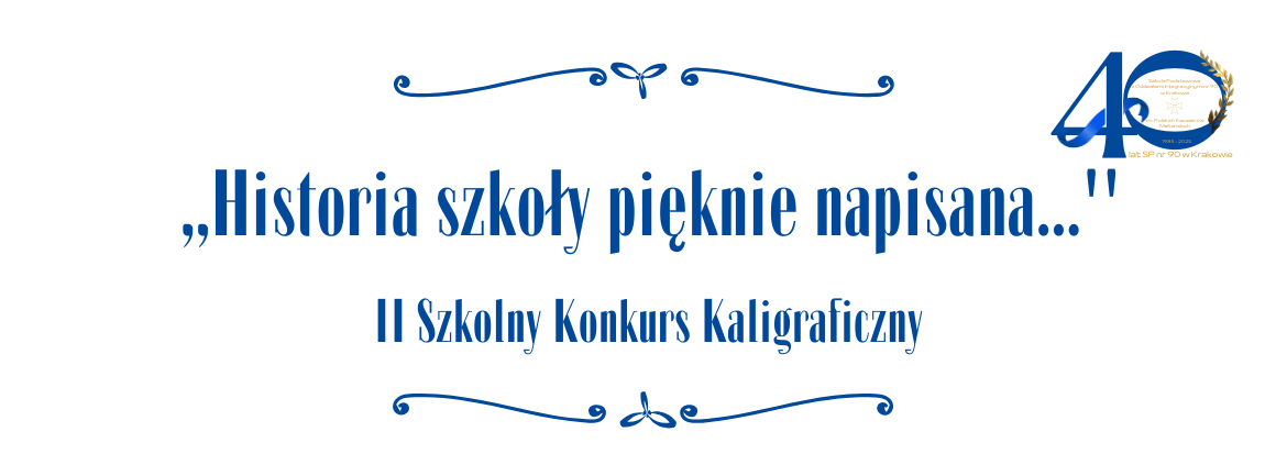 II Szkolny Konkurs Kaligraficzny