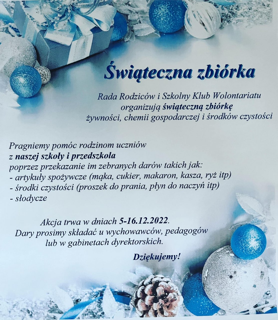 „Nie liczy się to ile posiadasz, ale ile dajesz innym i jak się z nimi dzielisz”