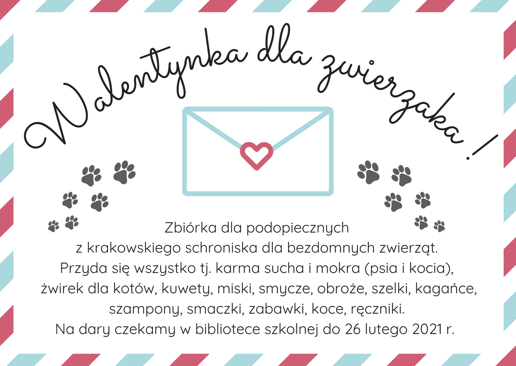 „Walentynka dla zwierzaka”