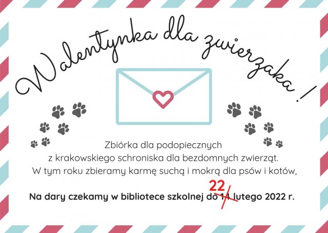 Walentynka dla zwierzaka!