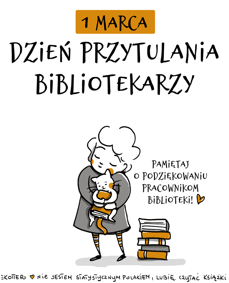DZIEŃ PRZYTULANIA BIBLIOTEKARZA