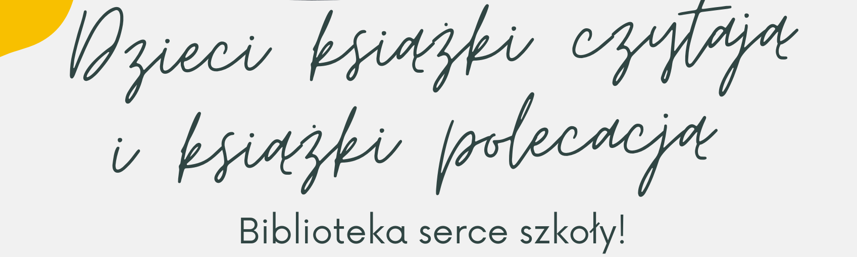 Dzieci książki czytają i książki polecają!