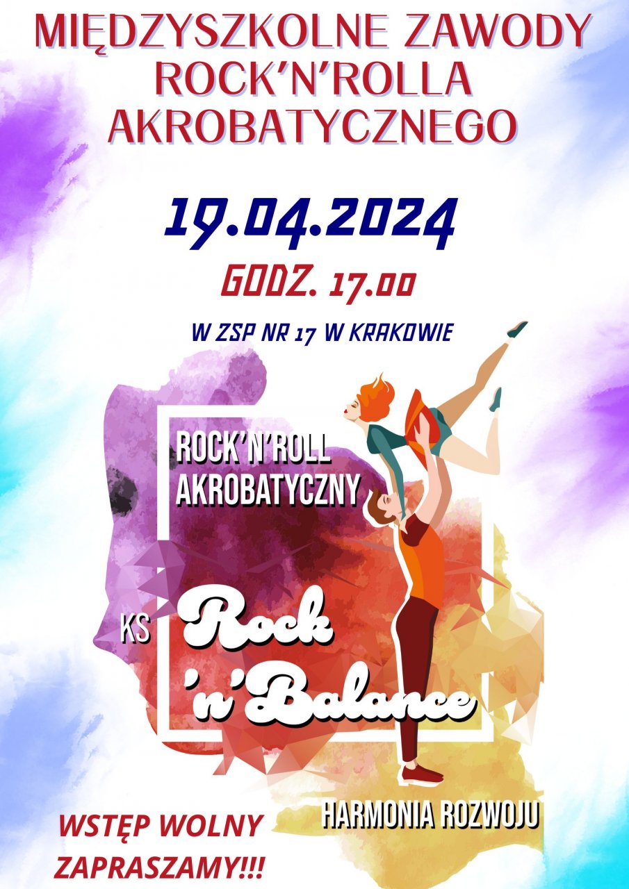 Międzyszkolny Turniej Rock’n’Rolla Akrobatycznego