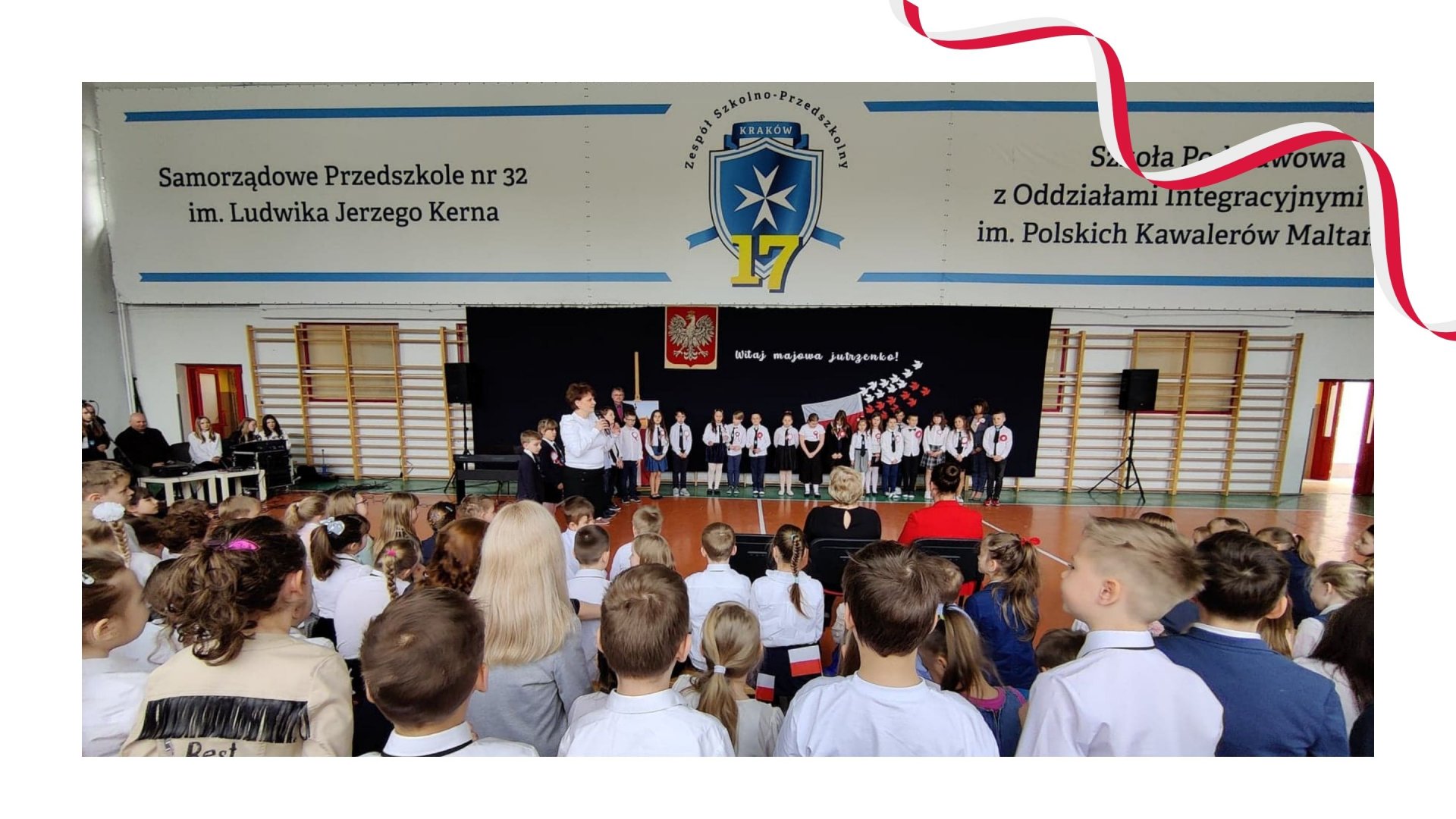 Uroczystości majowe, czyli Dzień Flagi oraz rocznica uchwalenia Konstytucji 3 Maja.