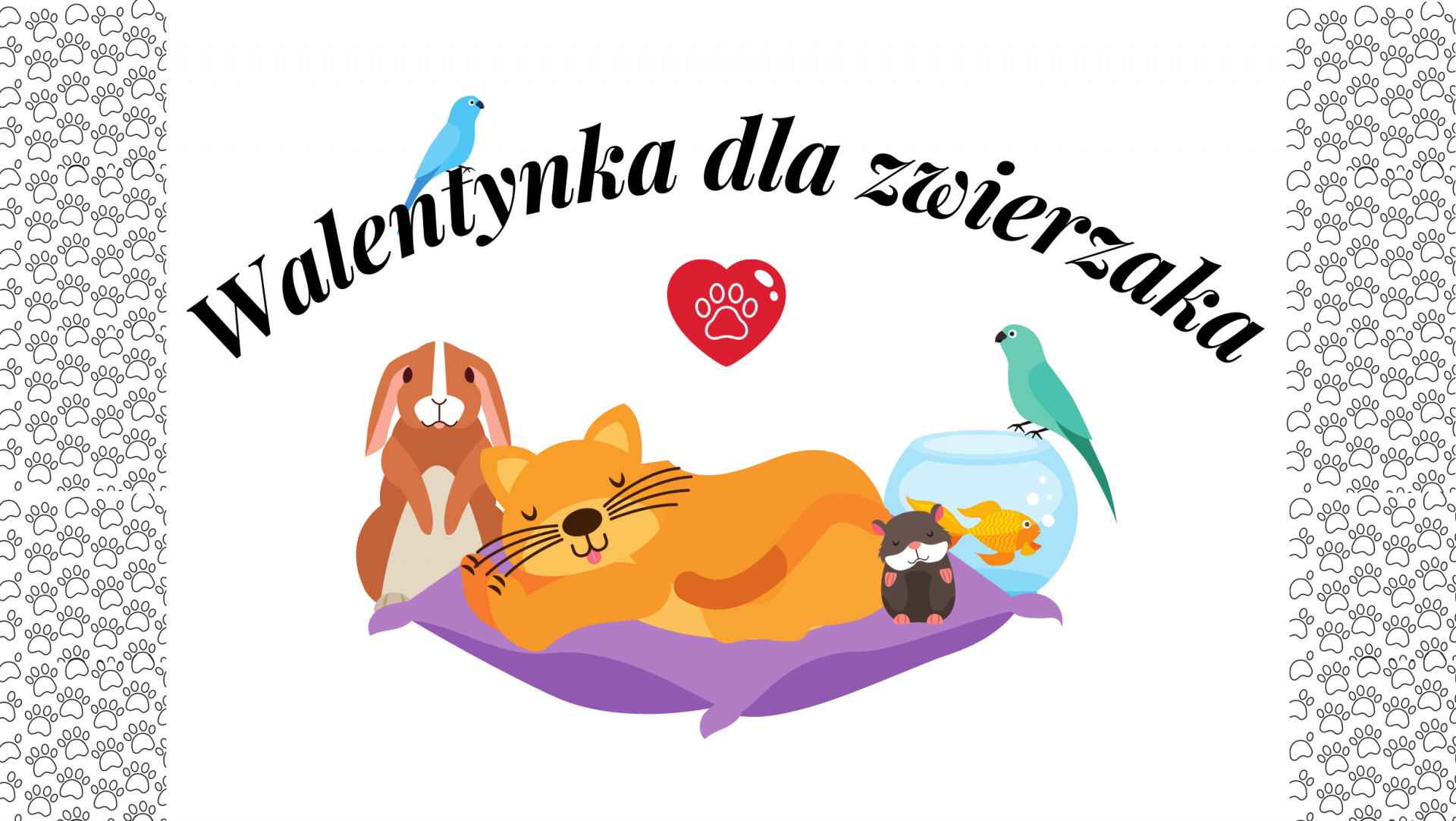 Walentynka dla zwierzaka