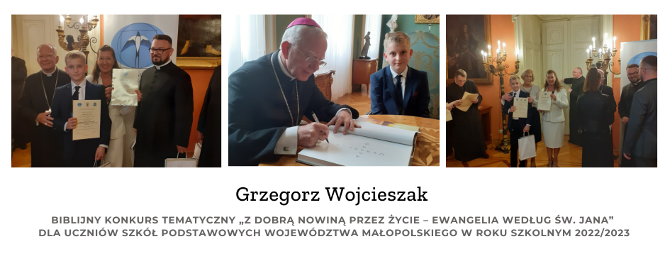 Grzegorz Wojcieszak - laureat