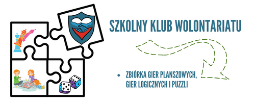 Zbiórka gier - Szkolny Klub Wolontariatu