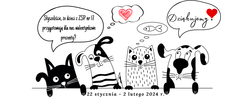 Walentynka dla zwierzaka