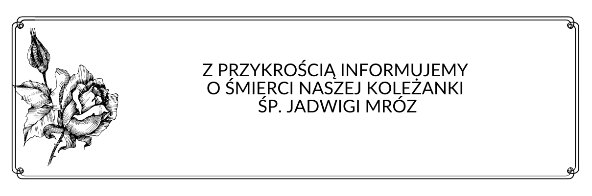 Z przykrością informujemy
